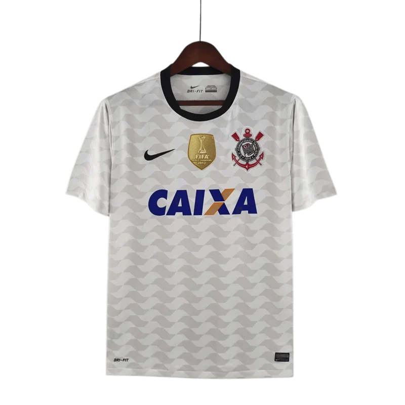 Camisa Retrô Corinthians Home 2012 Campeão Mundial Torcedor Nike