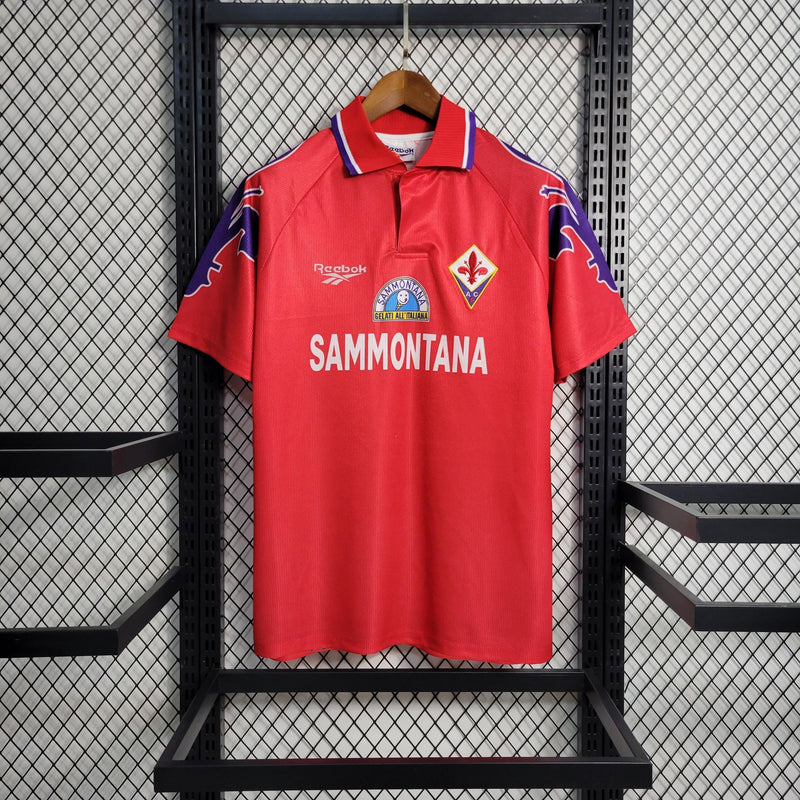 Camisa Fiorentina Third (3) 1995/96 Reebok Retrô Masculina