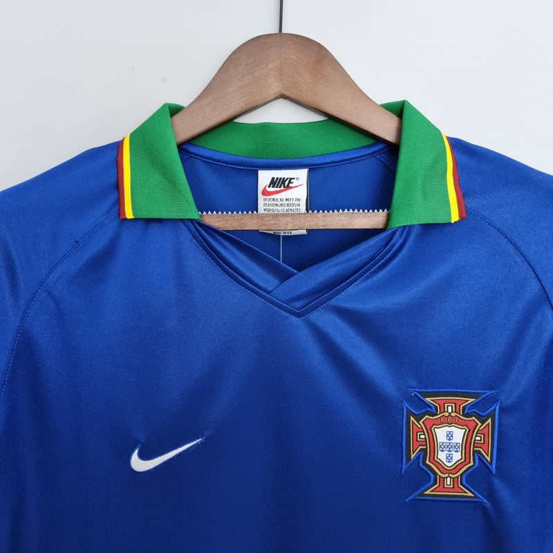 Camisa Portugal Away (2) 1998 Nike Retrô Masculina