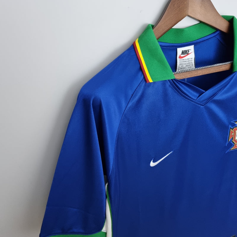 Camisa Portugal Away (2) 1998 Nike Retrô Masculina