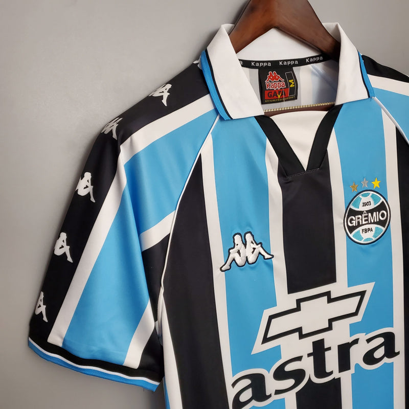 Camisa Grêmio Home (1) 2000 Kappa Retrô Masculina