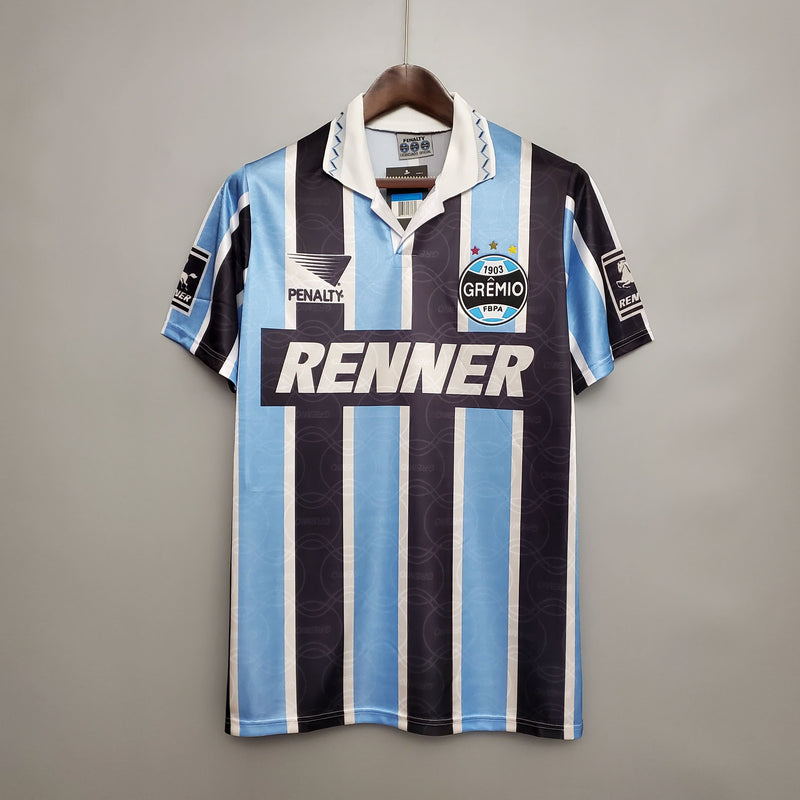 Camisa Grêmio Home (1) 1995/96 Penalty Retrô Masculina