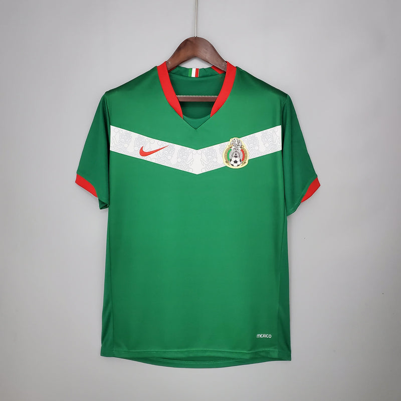 Camisa México Home (1) 2006 Nike Retrô Masculina