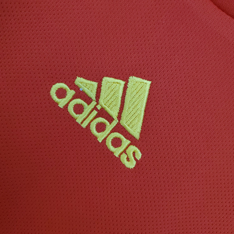 Camisa Espanha Home (1) 2018 Adidas Retrô Masculina