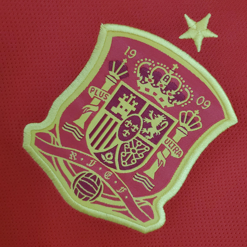 Camisa Espanha Home (1) 2018 Adidas Retrô Masculina