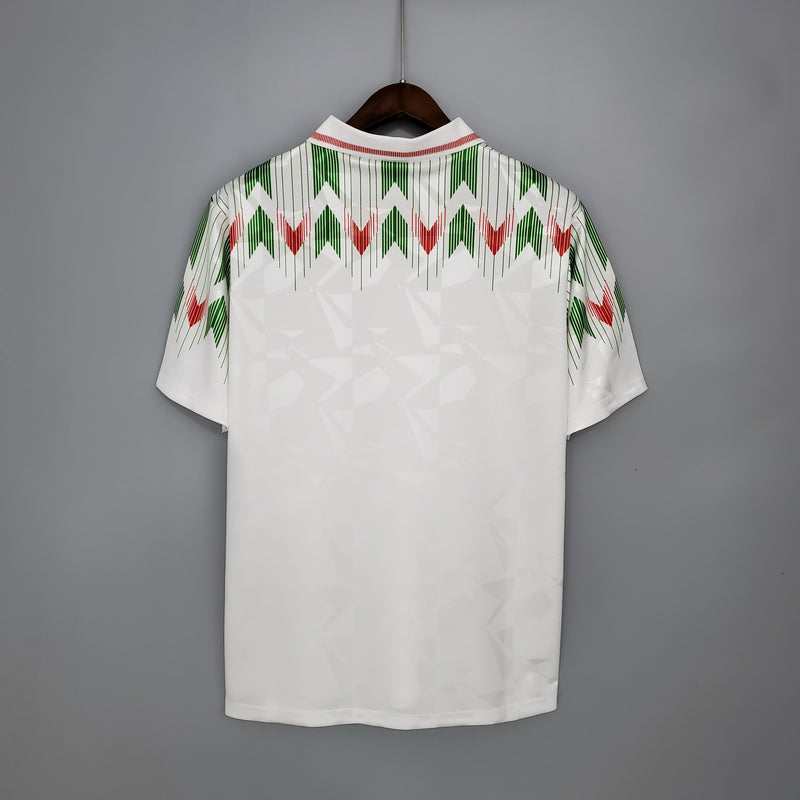 Camisa de Gales Away (2) 1990 Umbro Retrô Masculina