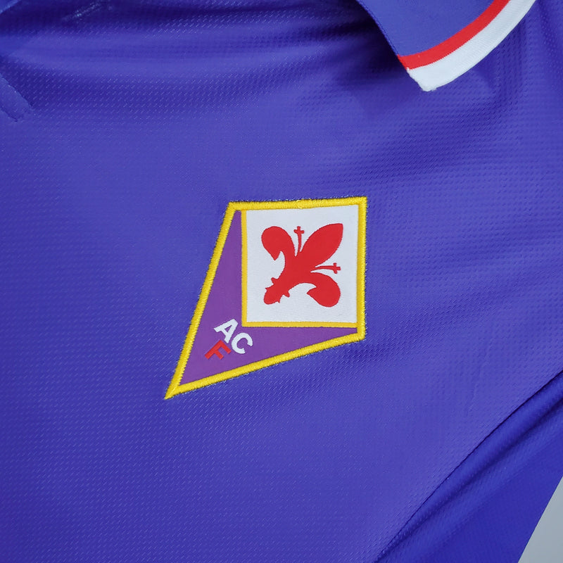 Camisa Fiorentina Home (1) 1995/96 Reebok Retrô Masculina