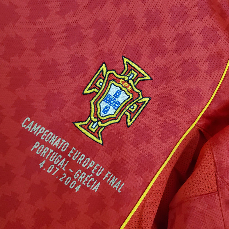 Camisa Portugal Home (1) 2004 Nike Retrô Masculina