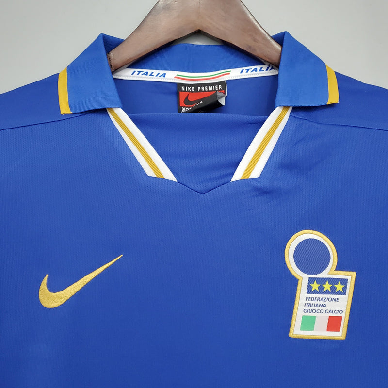 Camisa Itália Home (1) 1996 Nike Retrô Masculina