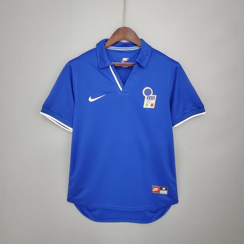 Camisa Itália Home (1) 1998 Nike Retrô Masculina