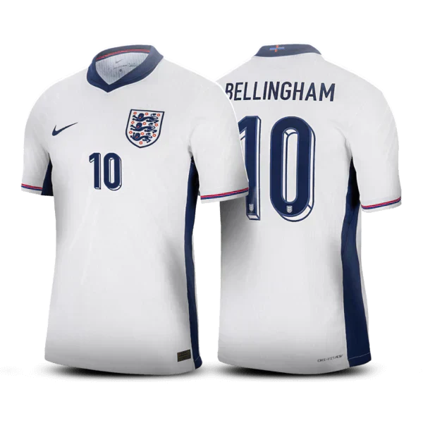 Camisa da Inglaterra 2024/25 Home – BELLINGHAM#10