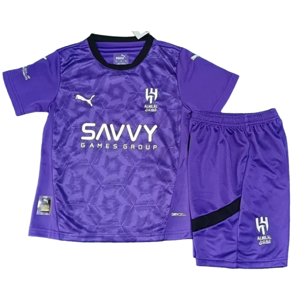 Kit Infantil Al-Hilal 24/25 - Third - NEYMAR JR