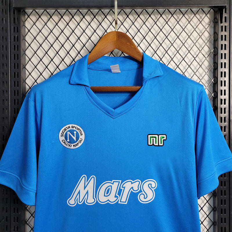 Camisa Napoli Home (1) 1988/89 Retrô Masculina