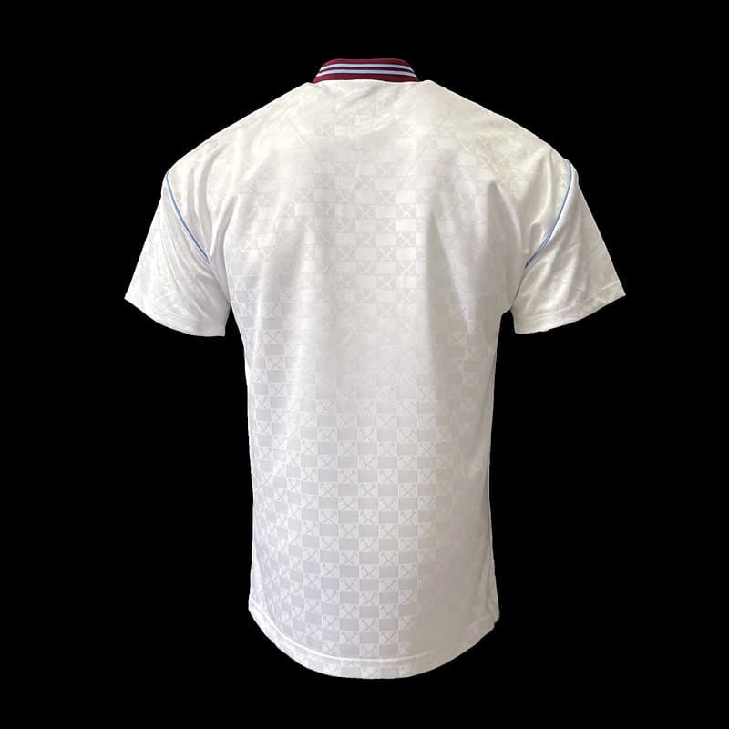 Camisa West Ham Away (2) 1989/90 Bukta Retrô Masculina