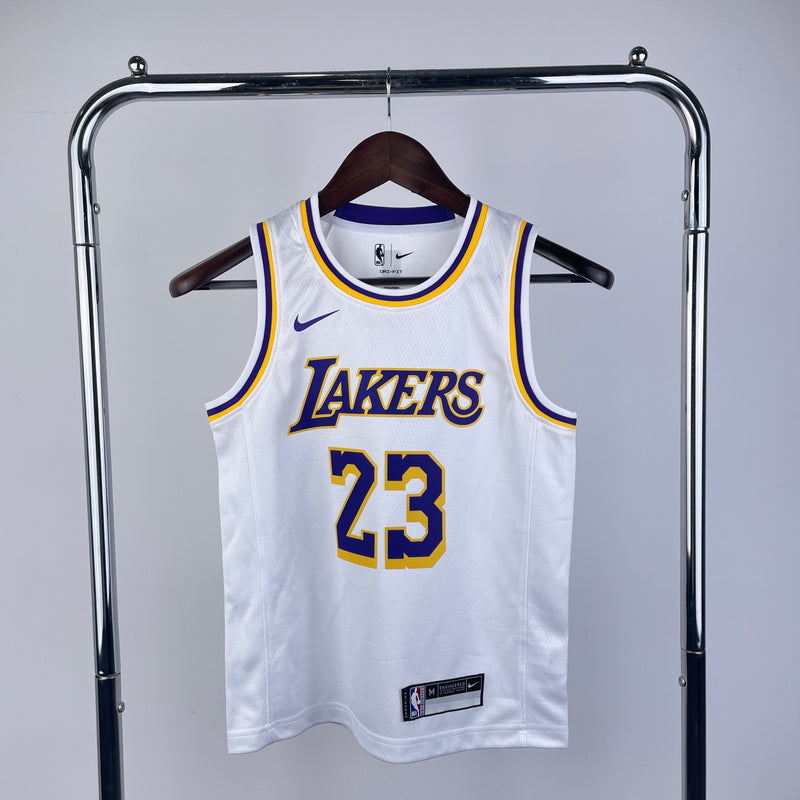 Regata Infantil Los Angeles Lakers Association Edition 21/22 - Rei da Pelada