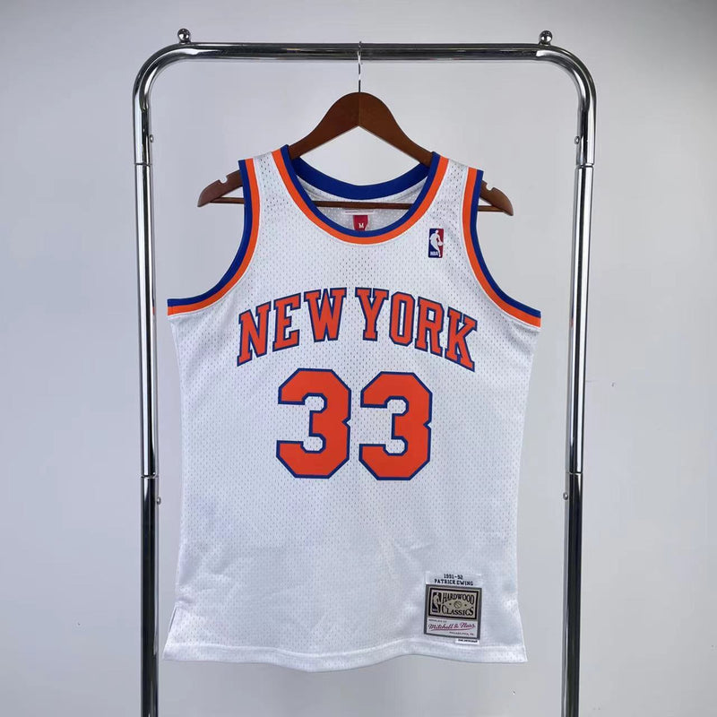 Regata New York Knicks Mitchell & Ness Home Edition 91/92 - Rei da Pelada