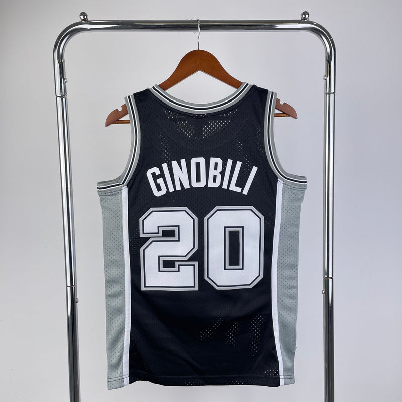 Regata San Antonio Spurs Mitchell & Ness Away 02/03 - Rei da Pelada