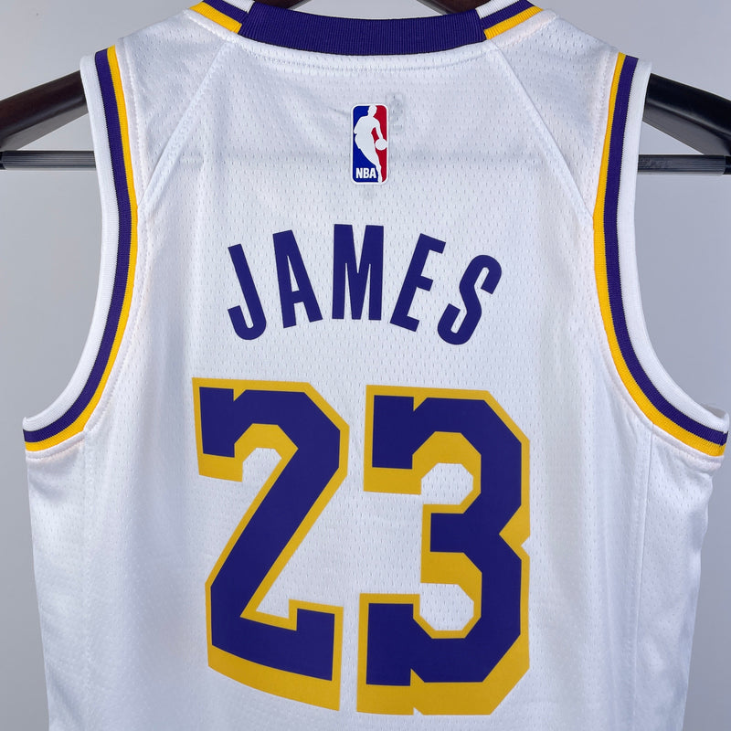 Regata Infantil Los Angeles Lakers Association Edition 21/22 - Rei da Pelada