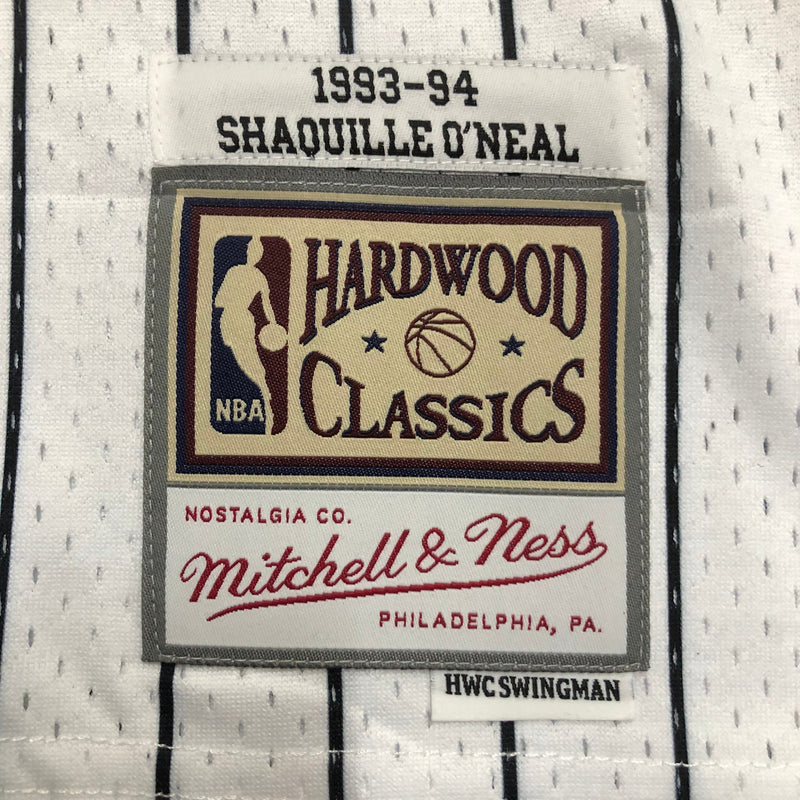 Regata Mitchell & Ness Orlando Magic Shaquille O'Neal 1994-1995 Branca - Rei da Pelada