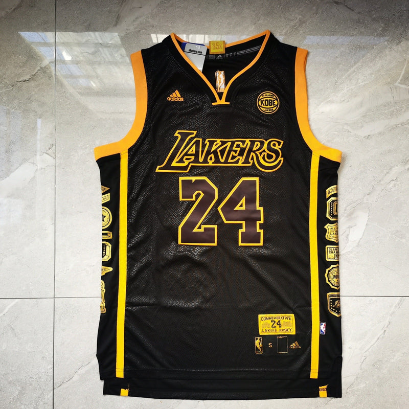 Regata Los Angeles Lakers Comemorativa Black Mamba Kobe Bryant - Rei da Pelada