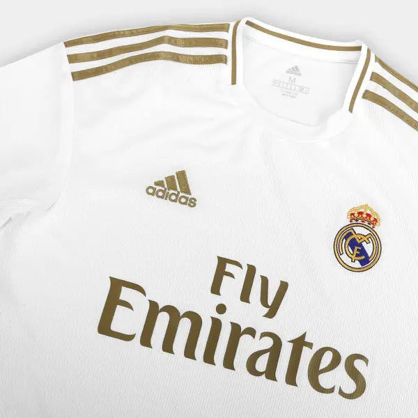 Camisa Retrô Real Madrid Home 19/20 - Torcedor Masculina