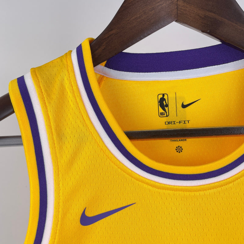 Regata Infantil Los Angeles Lakers Icon Edition 21/22 - Rei da Pelada