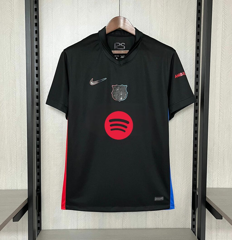 Camisa Barcelona Away 2024/2025 - Preta - Torcedor Masculina