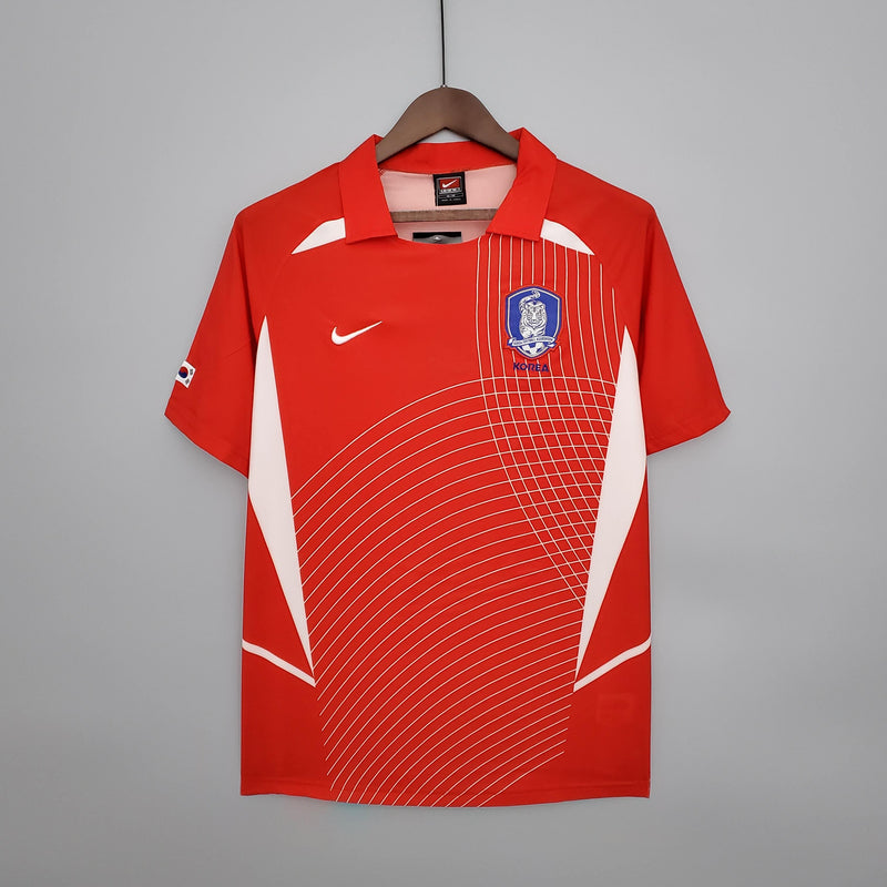 Camisa Coreia do Sul 2002 Nike Retrô Masculina