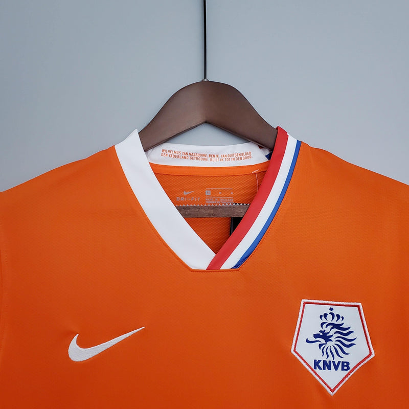 Camisa Holanda Home (1) 2008 Nike Retrô Masculina