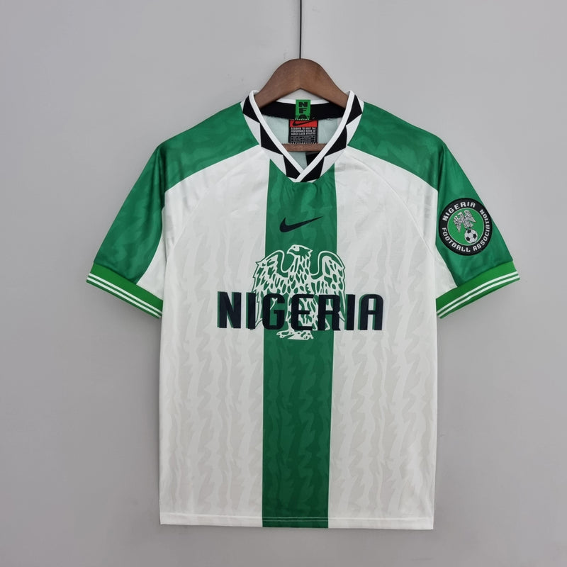 Camisa Nigéria Away (2) 1996/98 Nike Retrô Masculina