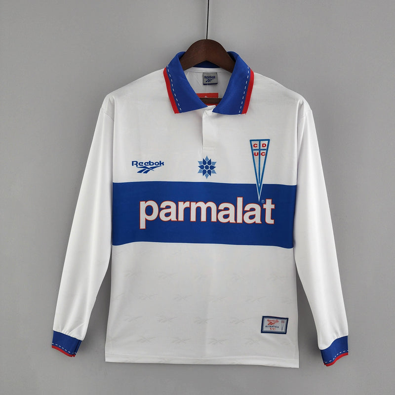 Camisa Universidad Católica Home (1) 1998 Reebok Retrô Manga Longa Masculina