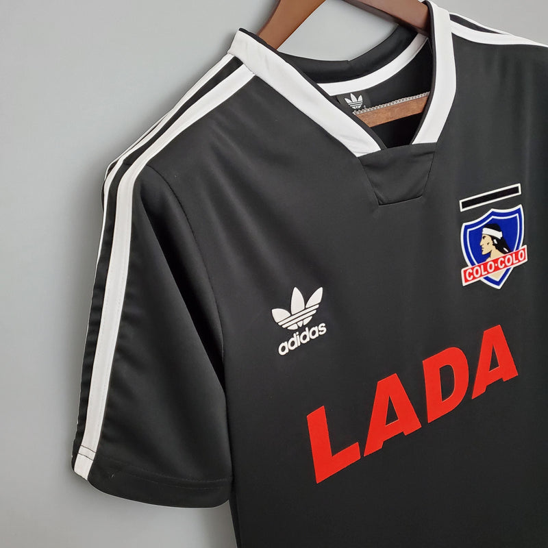 Camisa Colo Colo Away (2) 1991 Adidas Retrô Masculina