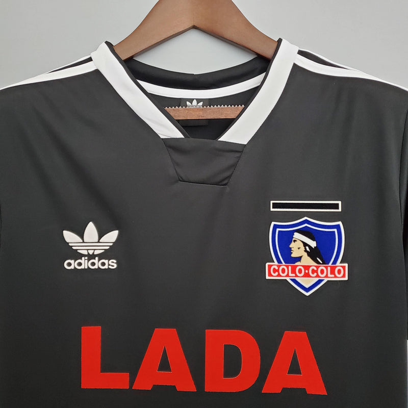 Camisa Colo Colo Away (2) 1991 Adidas Retrô Masculina