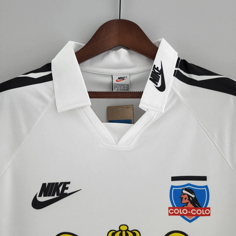 Camisa Colo Colo Home (1) 1995 Nike Retrô Manga Longa Masculina