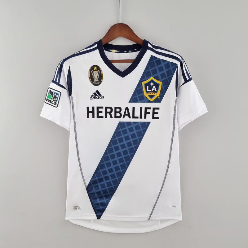 Camisa Los Angeles Galaxy Home (1) 2012 Adidas Retrô Masculina