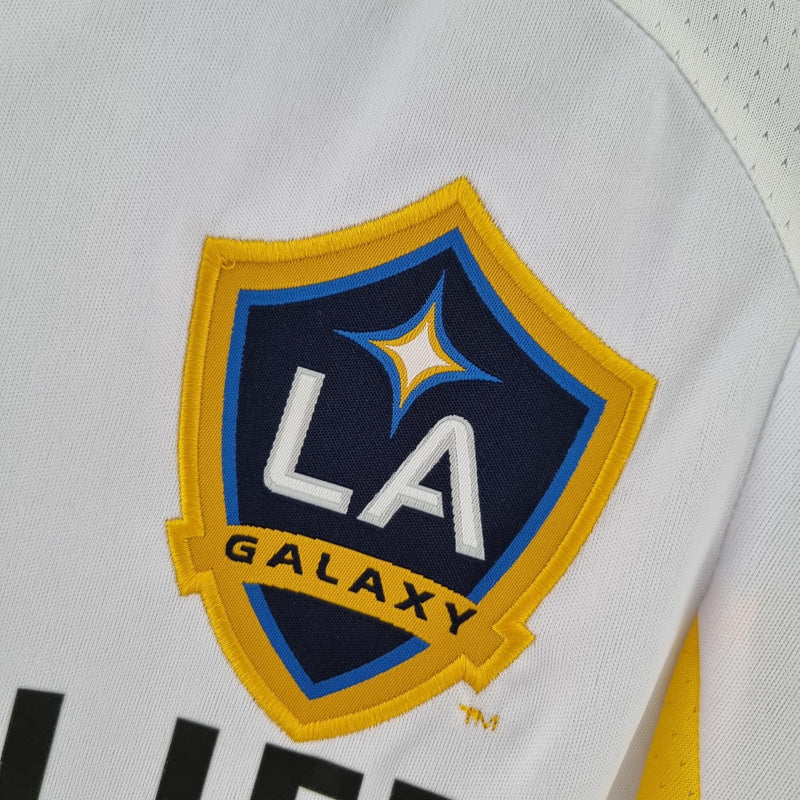 Camisa Los Angeles Galaxy Home (1) 2007 Adidas Retrô Masculina