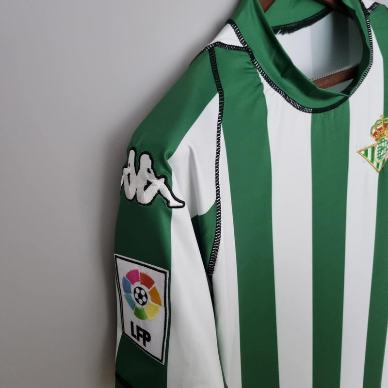 Camisa Real Betis Home (1) 2003/04 Kappa Retrô Masculina