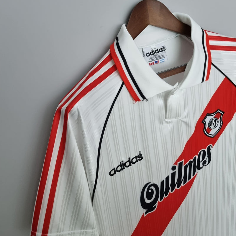 Camisa River Plate Home (1) 1995/96 Adidas Retrô Masculina