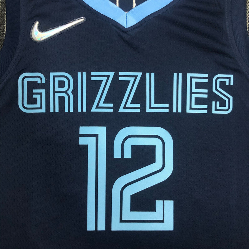 Regata Nike - Memphis Grizzlies 75TH DIAMOND ANNIVERSARY 2021-22 Ja morant - Swingman - Rei da Pelada