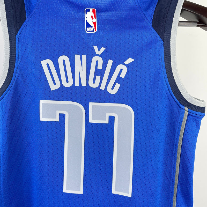 Regata Infantil Dallas Mavericks Icon Edition 17/23 - Rei da Pelada