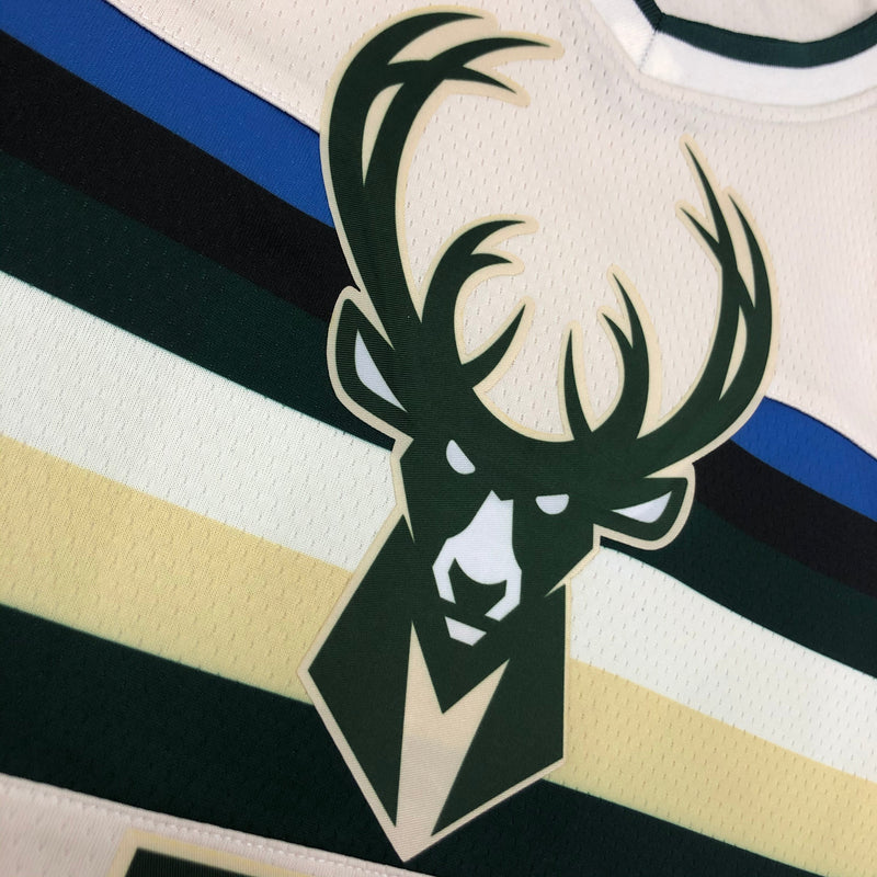 Regata Milwaukee Bucks City Edition 17/18 - Rei da Pelada