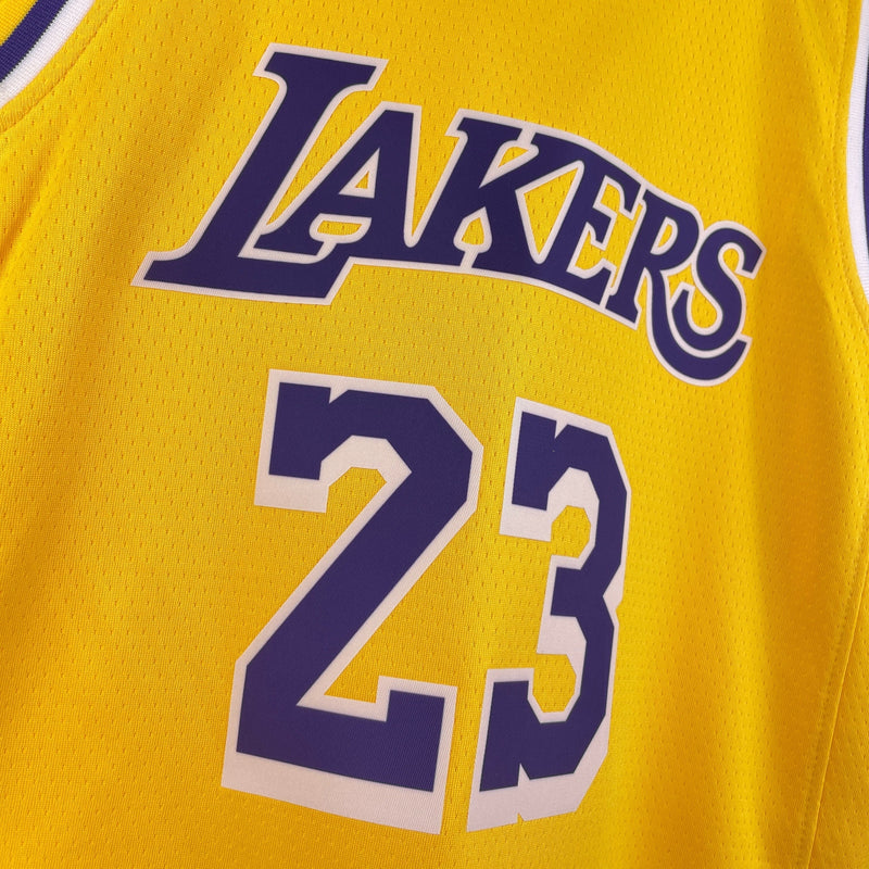 Regata Infantil Los Angeles Lakers Icon Edition 21/22 - Rei da Pelada