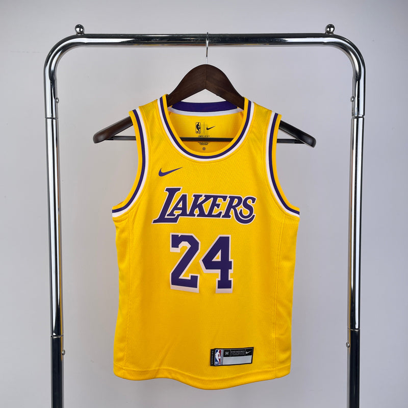 Regata Infantil Los Angeles Lakers Icon Edition 21/22 - Rei da Pelada