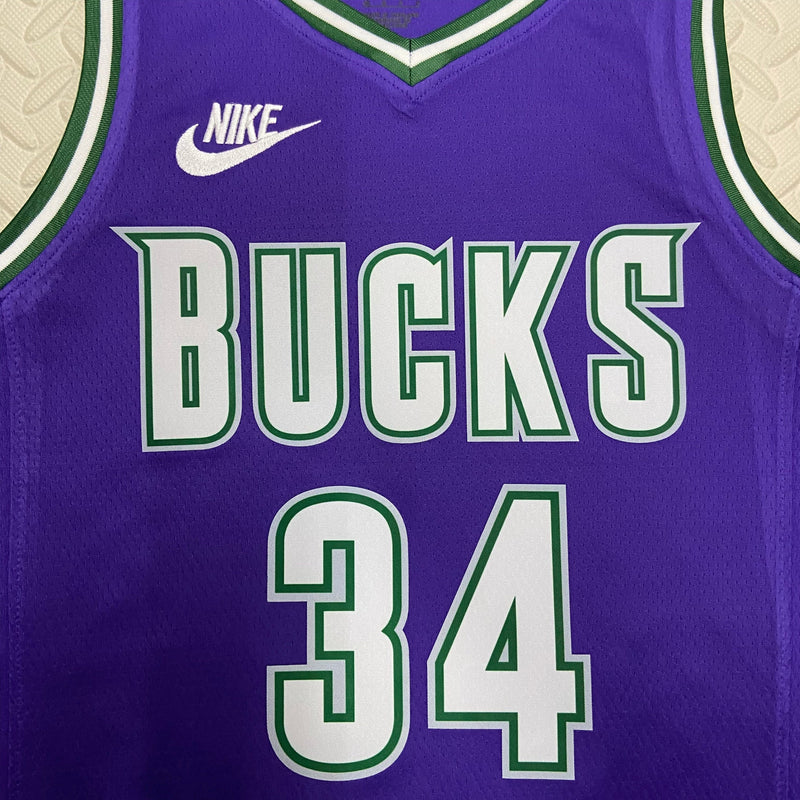 Regata Milwaukee Bucks Classic Edition 22/23 - Rei da Pelada