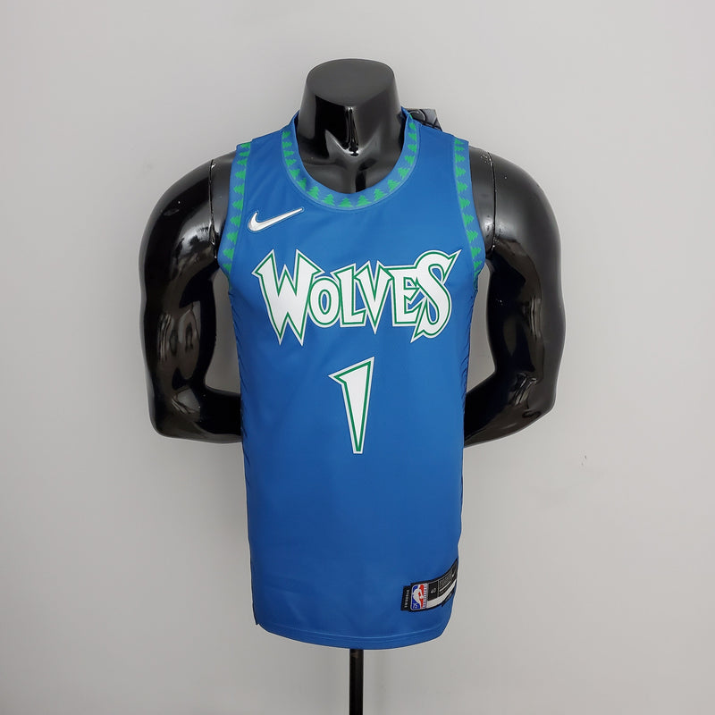 Regata Minnesota Timberwolves City Edition 21/22 - Rei da Pelada