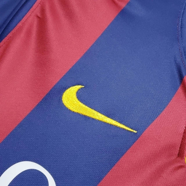 Camisa Retrô Barcelona Home 14/15 Nike Torcedor Masculina