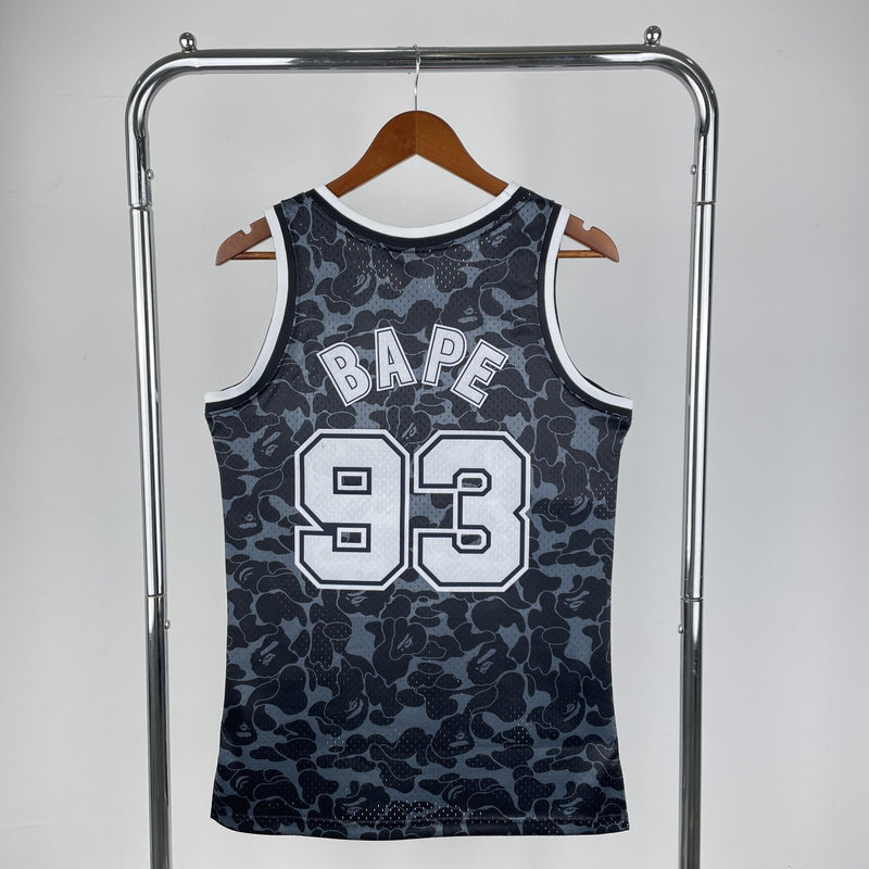 Regata Mitchell & Ness x BAPE - Brooklyn Nets - Rei da Pelada