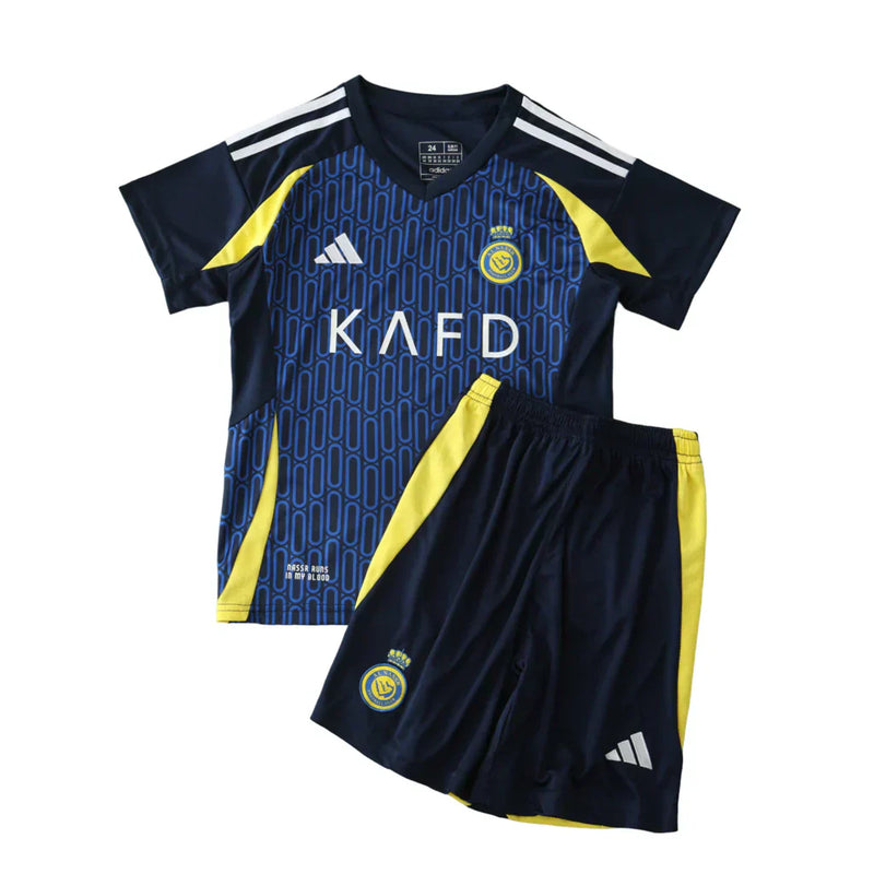 Kit Infantil Al-Nassr 24/25 - Away - CRISTIANO RONALDO