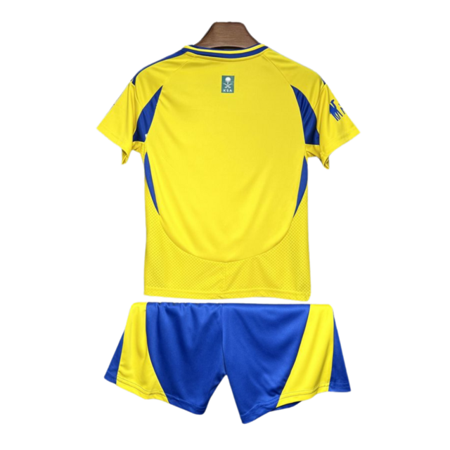 Kit Infantil Al-Nassr 24/25 - Home - CRISTIANO RONALDO