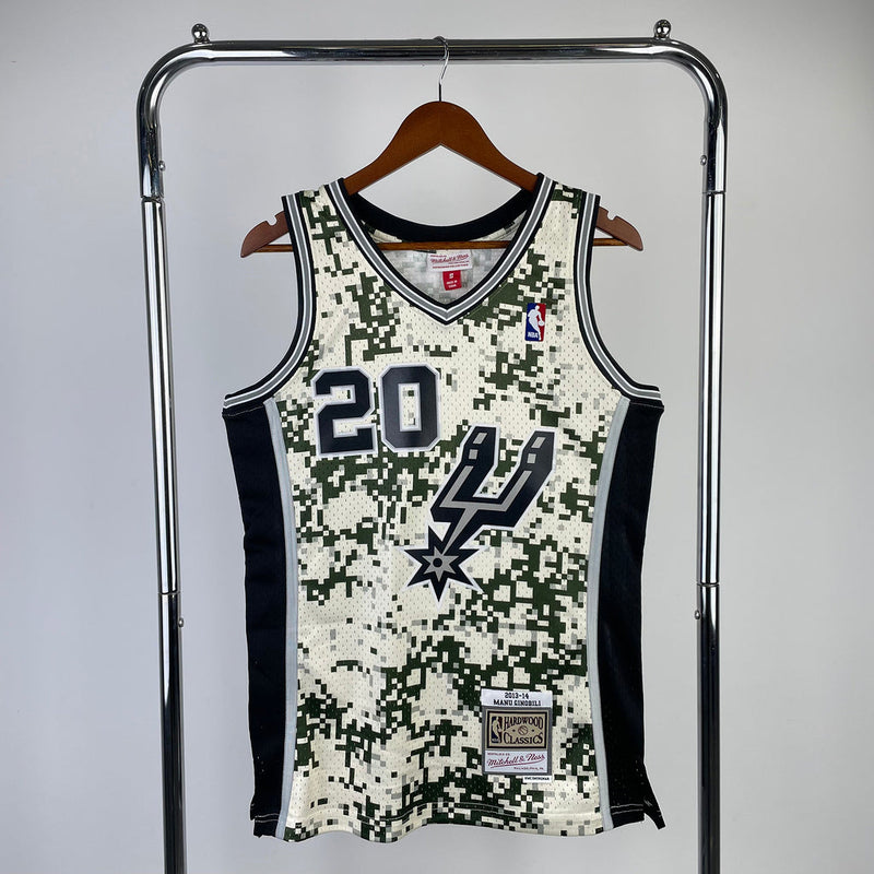 Regata San Antonio Spurs Mitchell & Ness 13/14 - Rei da Pelada